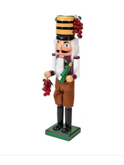 1 Adet 38cm Ahşap Kurşun Asker Fındıkkıran Üzüm