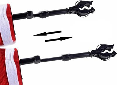 1 Adet 40cm Hareket Eden Noel Baba Ayakları Pilli Ağaca Monte