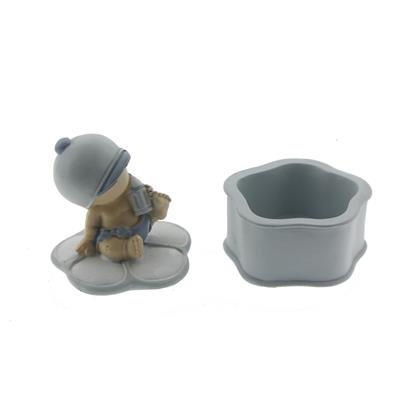 1 Adet 6x9cm Erkek Bebek Hediyelik Kutu