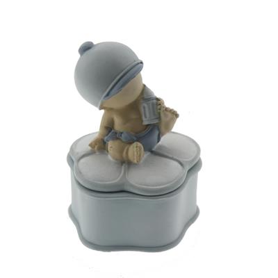 1 Adet 6x9cm Erkek Bebek Hediyelik Kutu