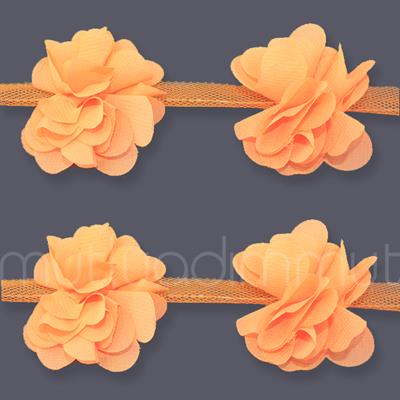 1 Bağ 120 Adet Kumaş Bağ Gül Ponpon Lazer