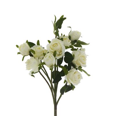 1 Demet 50cm Yapay Çiçek 5 Dallı Gül