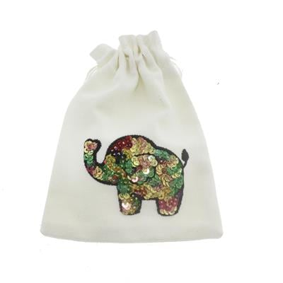 10 Adet 10x14cm El İşlemesi Pullu Fil Keten Kete