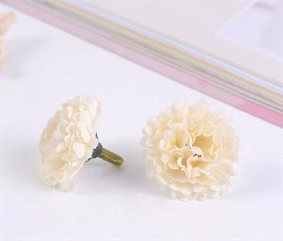 10 Adet 3cm Mini Kumaş Şakayık Çiçek