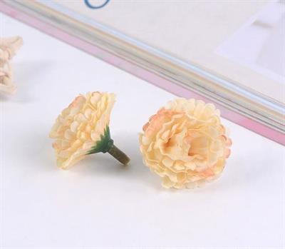 10 Adet 3cm Mini Kumaş Şakayık Çiçek