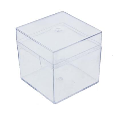 10 Adet 5x5cm Kapaklı Mika Kutu