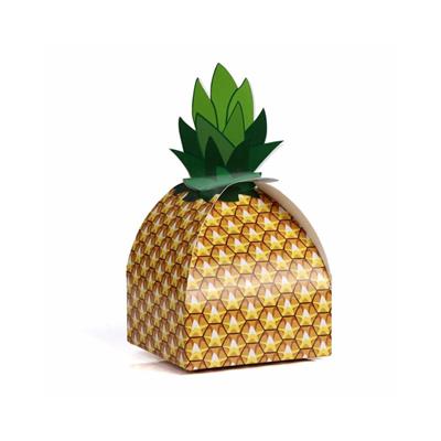 10 Adet 7x9cm Demonte Ananas Karton Kutu