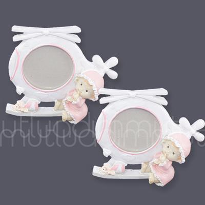 10 Adet Bebekli Helikopter Fotoğraf Çerçevesi