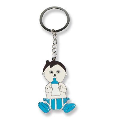 10 Adet Elinde Biberonlu Bebek İthal Anahtarlık