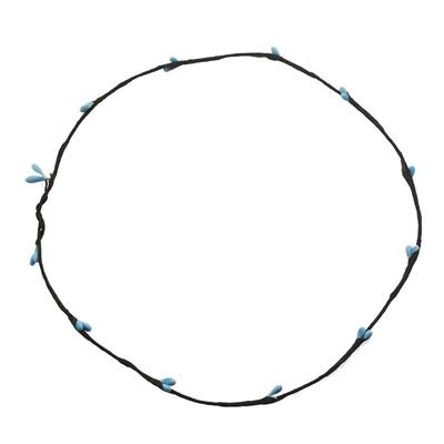 10 Adet Kıvrılmış Pıtırcık Çiçekli Saç Tacı Tel