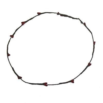 10 Adet Kıvrılmış Pıtırcık Çiçekli Saç Tacı Tel