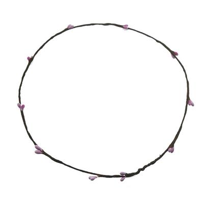 10 Adet Kıvrılmış Pıtırcık Çiçekli Saç Tacı Tel