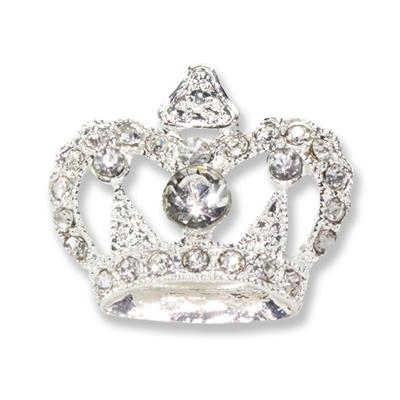 10 Adet Metal Taşlı Büyük Kral Tacı