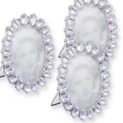 10 Adet Parlak Taşlı Fotoğraf Çerçeve