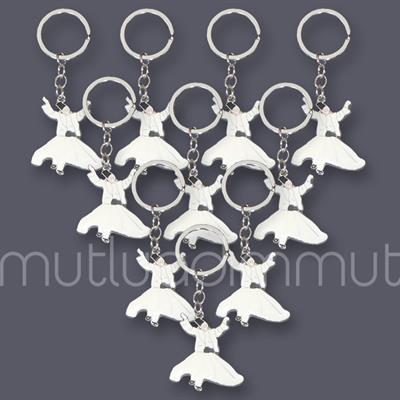 10 Adet Semazen Anahtarlık