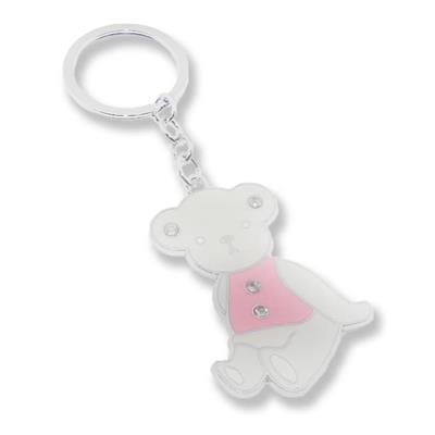 10 Adet Taşlı Ayıcık Metal İthal Anahtarlık