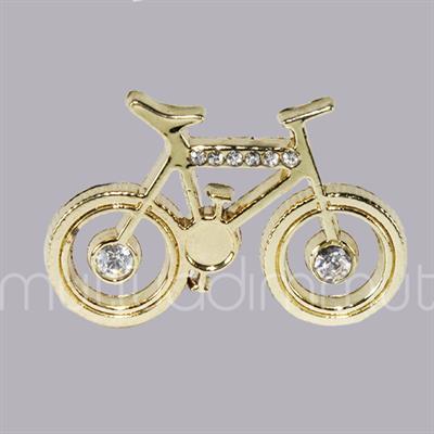 10 Adet Taşlı Metal Bisiklet