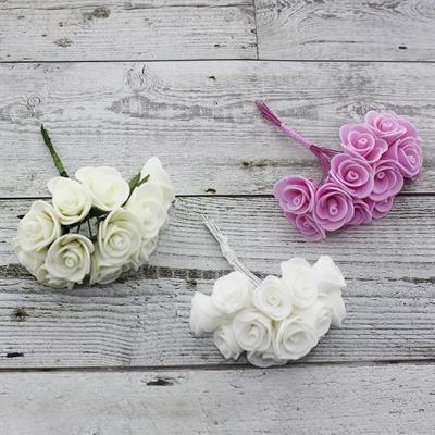 10 Demet (120 Adet) Küçük Lateks Gül Çiçek