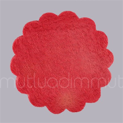100 Adet 22 Cm Dantel Tül Kesilmiş Tül Organze Kumaş