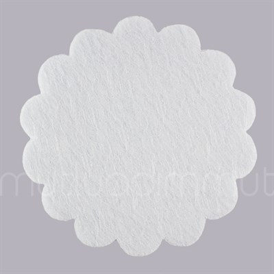 100 Adet 22 Cm Dantel Tül Kesilmiş Tül Organze Kumaş