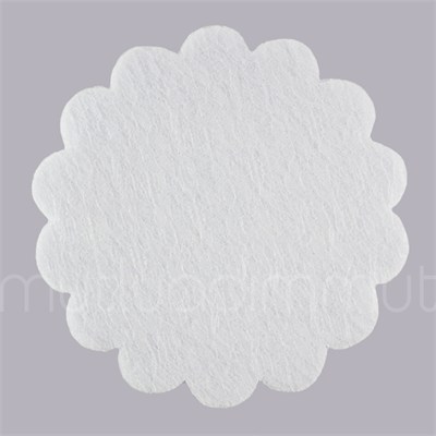 100 Adet 22 Cm Dantel Tül Kesilmiş Tül Organze Kumaş