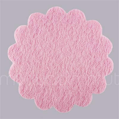 100 Adet 22 Cm Dantel Tül Kesilmiş Tül Organze Kumaş