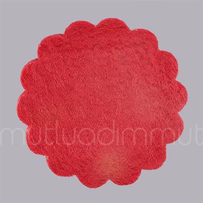 100 Adet 22 Cm Dantel Tül Kesilmiş Tül Organze Kumaş