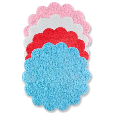 100 Adet 22 Cm Dantel Tül Kesilmiş Tül Organze Kumaş