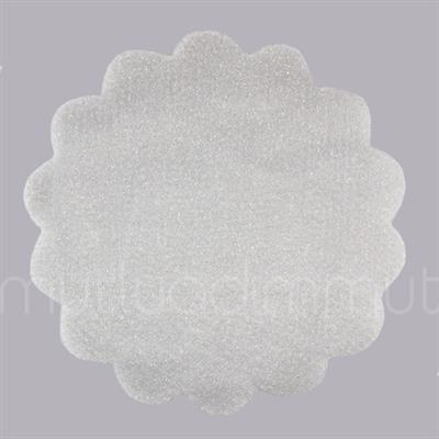 100 Adet 22cm Altın Puanlı Organze Tül 22cm