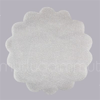 100 Adet 22cm Altın Puanlı Organze Tül 22cm