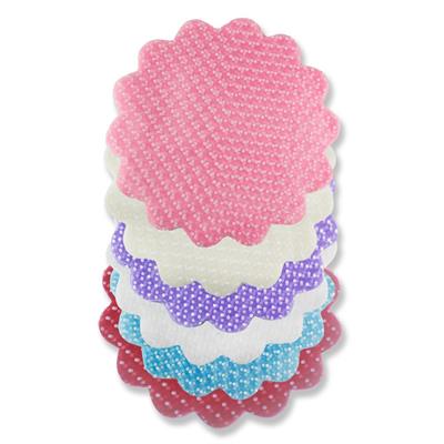 100 Adet 22cm Beyaz Puanlı Organze Tül