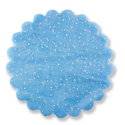 100 Adet 22cm Puantiyeli Organze Tül