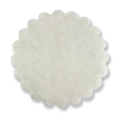 100 Adet 22cm Puantiyeli Organze Tül