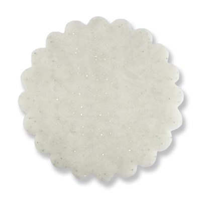 100 Adet 22cm Puantiyeli Organze Tül