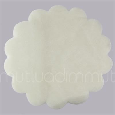 100 Adet Düz Organze Tül 22cm