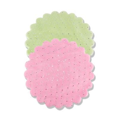 100 Adet Puantiyeli Organze Tül 26 Cm