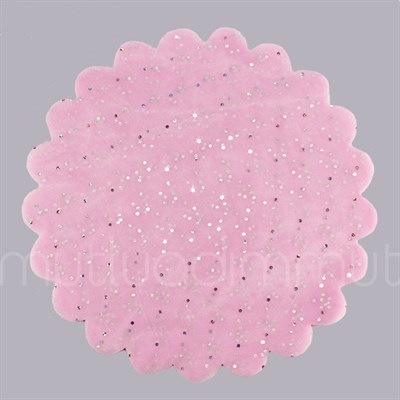 100 Adet Puantiyeli Organze Tül 26 Cm