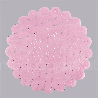 100 Adet Puantiyeli Organze Tül 26 Cm