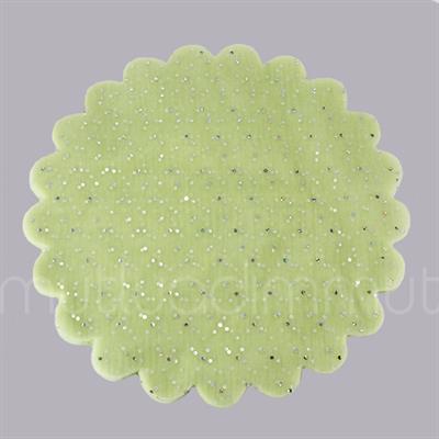 100 Adet Puantiyeli Organze Tül 26 Cm