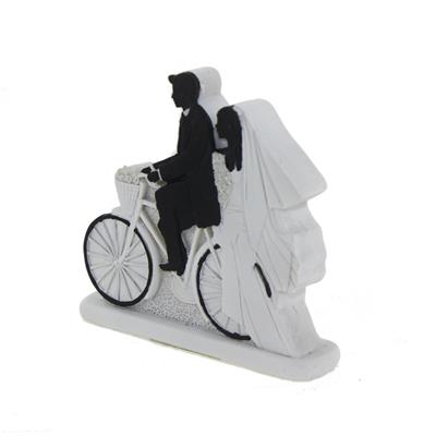 10cm Gelin Damat Biblo Bisiklette 1 Adet