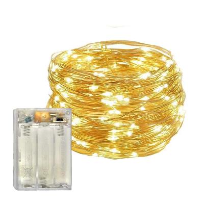 10metre 100lü Peri Led Işık Pilli Aydınlatma Dekor