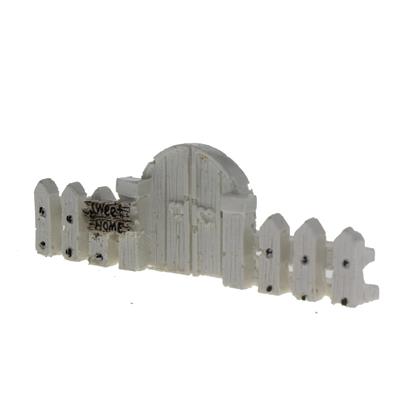 10x3,5cm Kapılı Çit Biblo Terrarium Minyatür