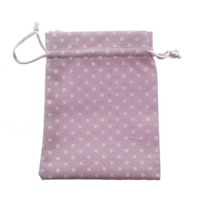 12 Adet 10x12,5cm Puanlı Kumaş Kese