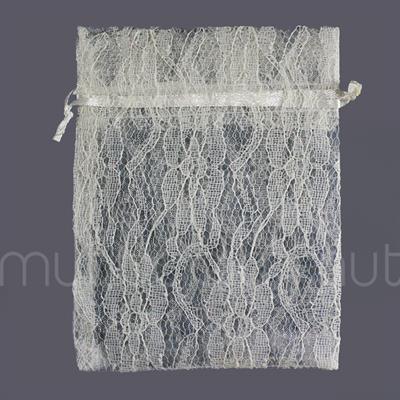 12 Adet 10x13cm Dantel Kese