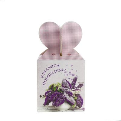 12 Adet 10x16cm Kınamıza Hoşgeldiniz Karton Kutu