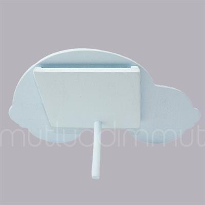 12 Adet 12x10cm Ahşap Çerçeve Çiçekli Araba