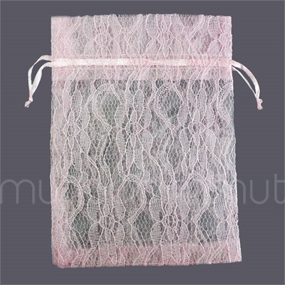 12 Adet 12x17cm Dantel Kese