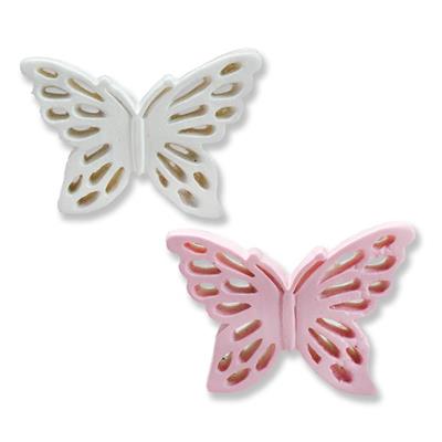 12 Adet 2,5x3,5cm Kelebek Biblo