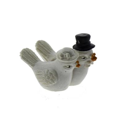 12 Adet 2x3cm Gelin-Damat Minik Güvercin