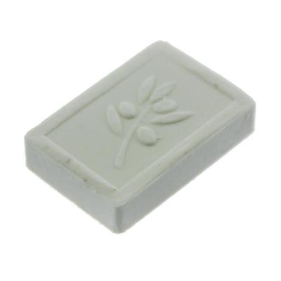 12 Adet 3,5x5,5cm Zeytinyağlı Doğal Sabun Kraft Kutulu